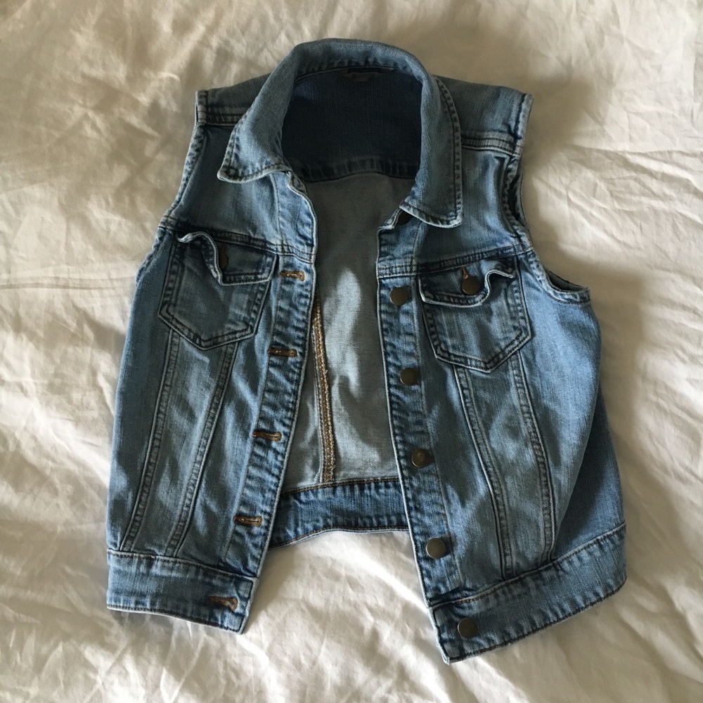 Nordstrom Rubbish Denim Vest